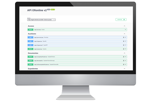 API REST Ofionline.com